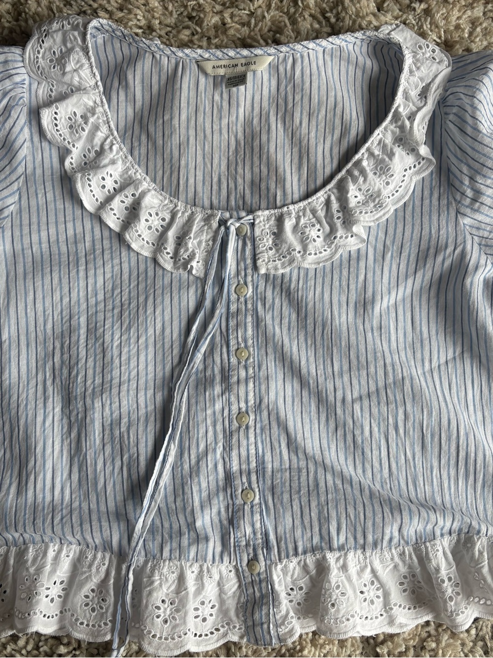 American Eagle babydoll shirt